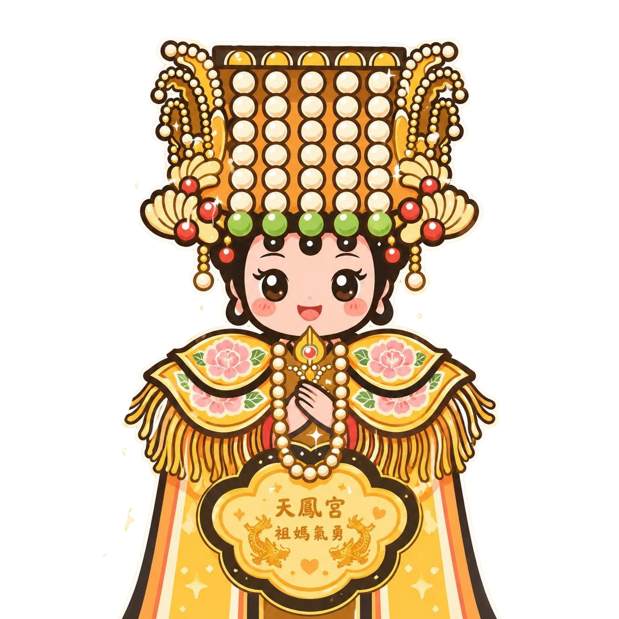 天鳳宮勇氣媽祖 Logo
